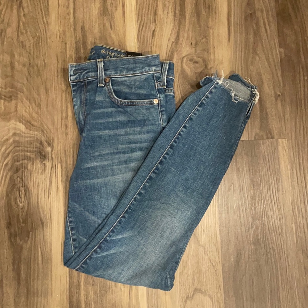 7 For All Mankind High Waist Skinny